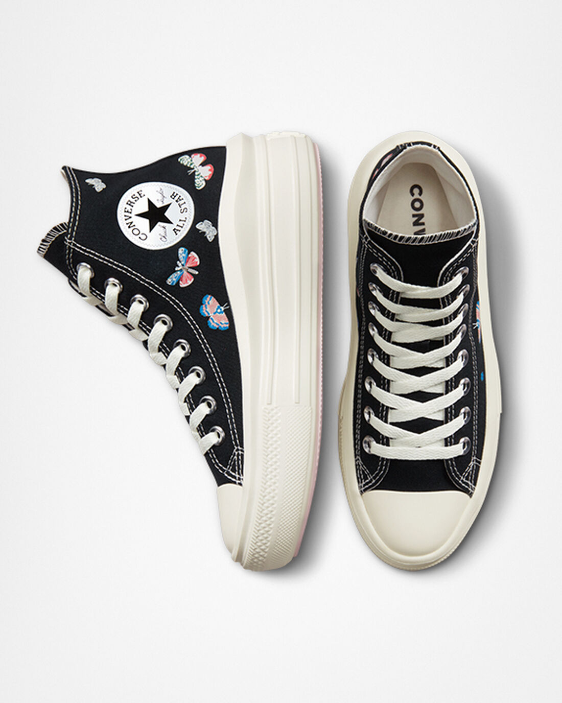 Converse Chuck Taylor All Star Move Superge Ženske Črne Roza | Slovenija-54367