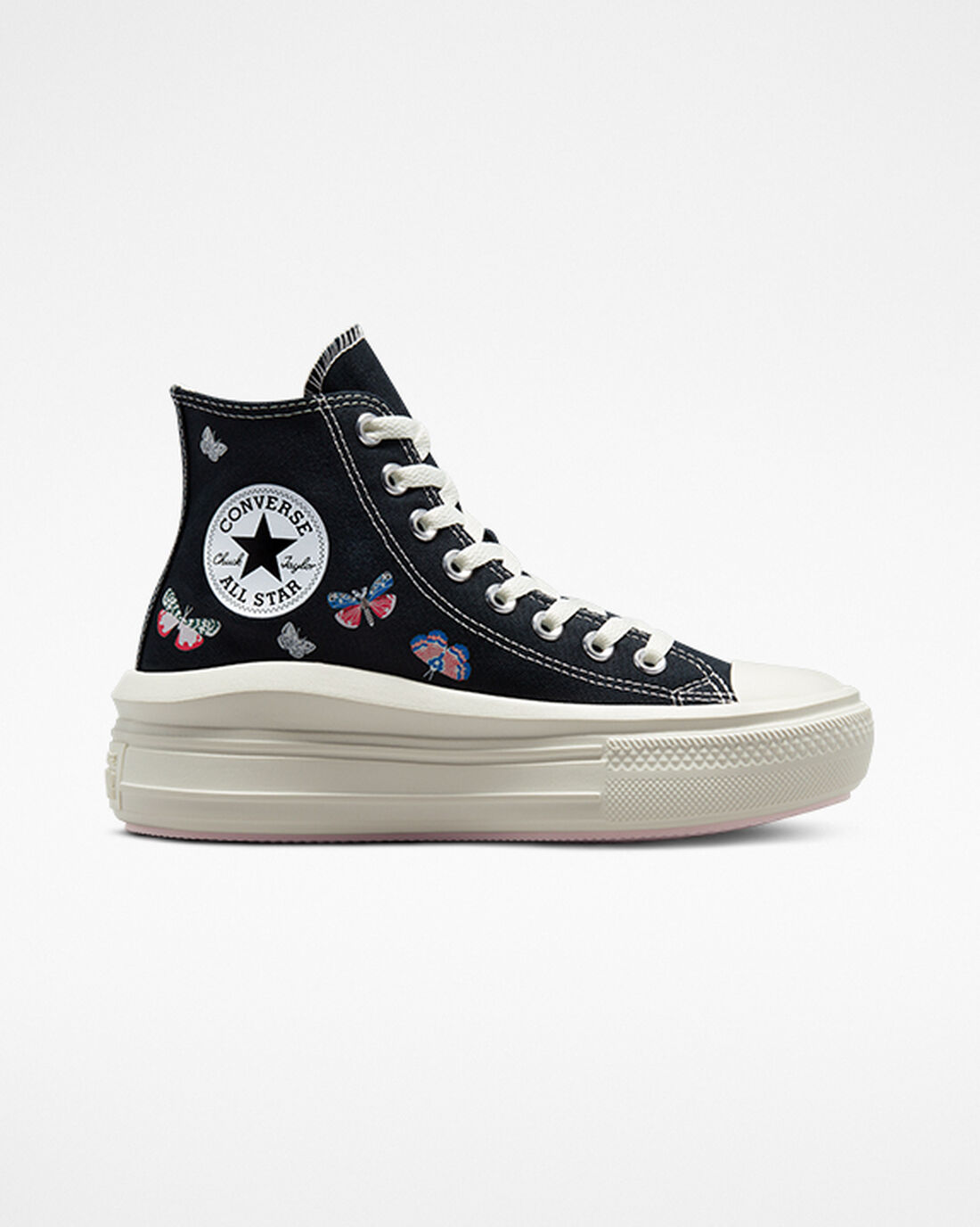 Converse Chuck Taylor All Star Move Superge Ženske Črne Roza | Slovenija-54367