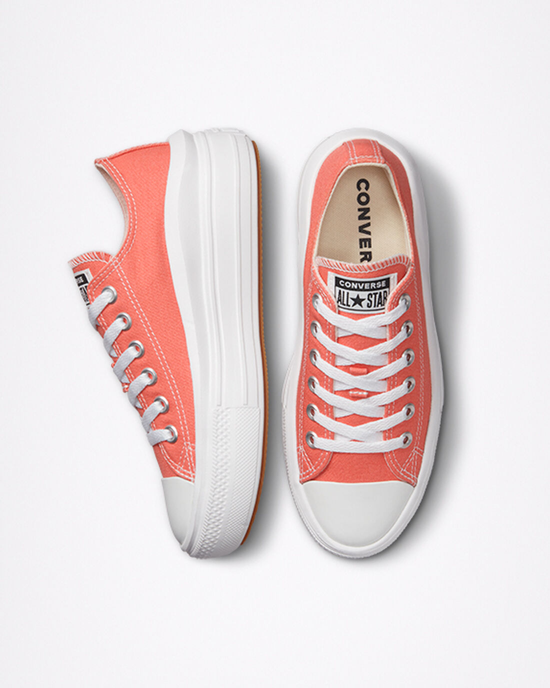 Converse Chuck Taylor All Star Move Superge Ženske Oranžne Bele | Slovenija-91752