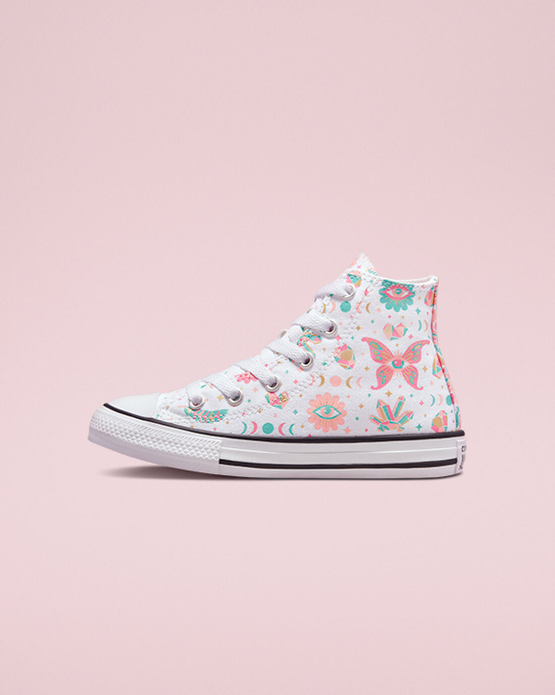 Converse Chuck Taylor All Star Mystic Gems Superge Dekleta Bele Roza Koralne | Slovenija-12580