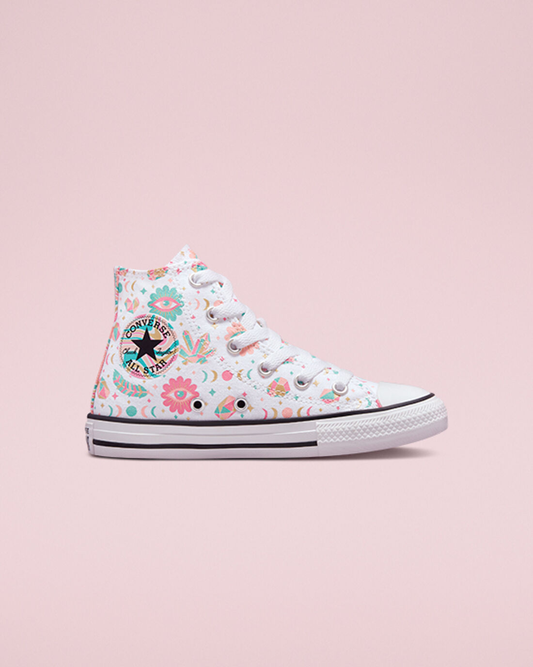 Converse Chuck Taylor All Star Mystic Gems Superge Dekleta Bele Roza Koralne | Slovenija-12580