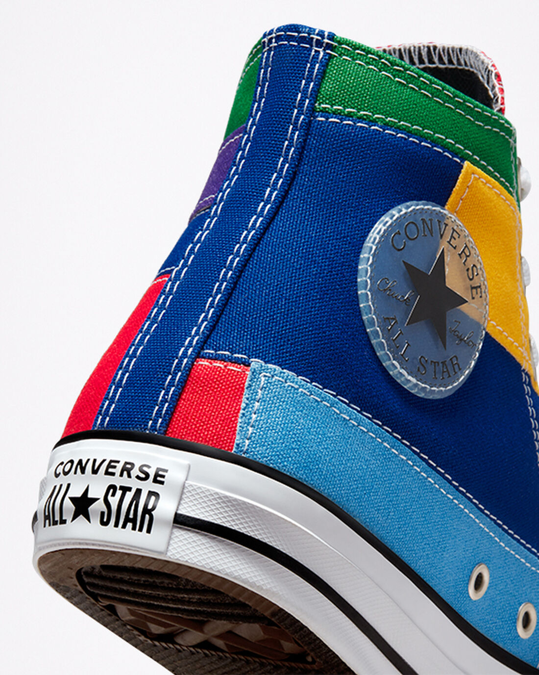 Converse Chuck Taylor All Star Patchwork Superge Ženske Rdeče Modre | Slovenija-08357