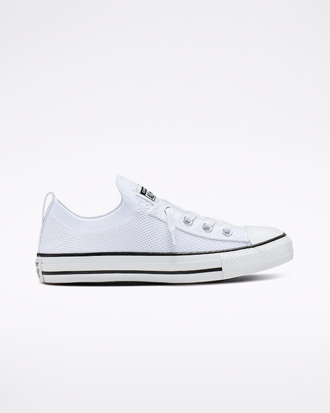 Converse Chuck Taylor All Star Shoreline Knit Superge Ženske Bele Črne Bele | Slovenija-30897