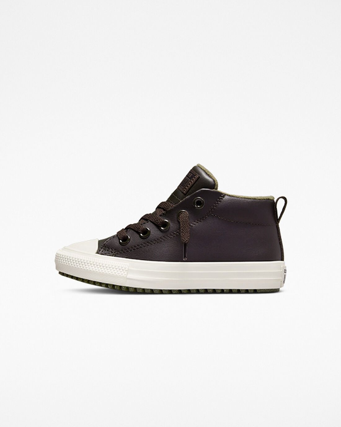 Converse Chuck Taylor All Star Street Boot Leather Superge Dekleta Rjave | Slovenija-08673