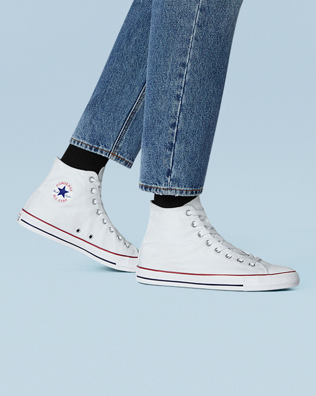 Converse Chuck Taylor All Star Superge Moški Bele | Slovenija-13698