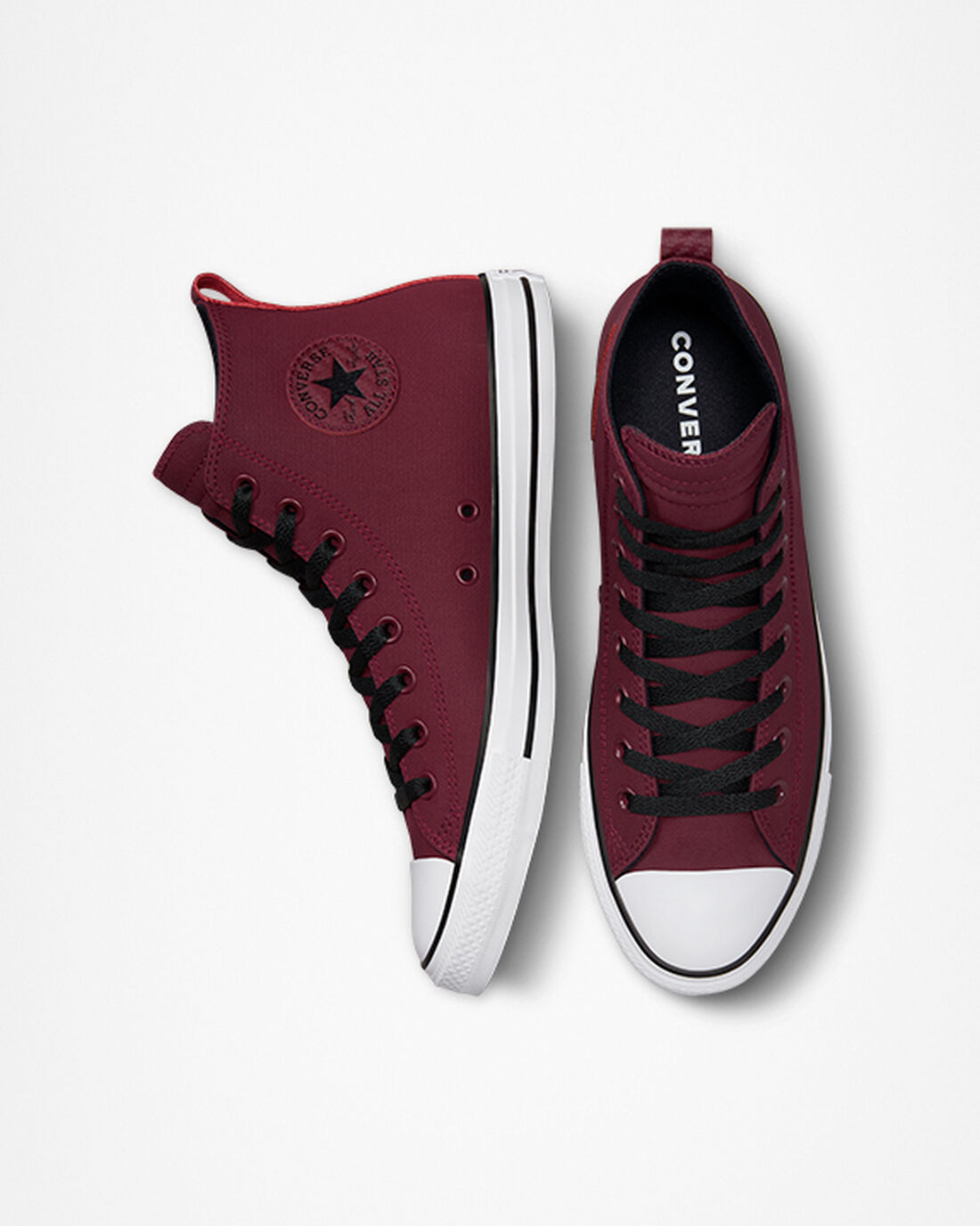 Converse Chuck Taylor All Star TecTuff Superge Moški Temno Rdeče Bele Črne | Slovenija-13798