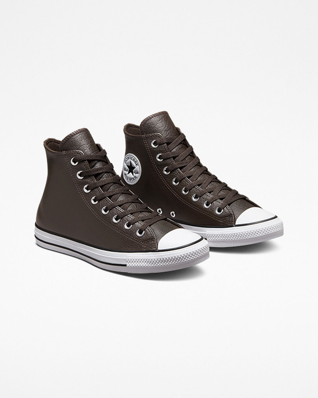 Converse Chuck Taylor All Star Tumbled Leather Superge Ženske Rjave Bele Črne | Slovenija-45028