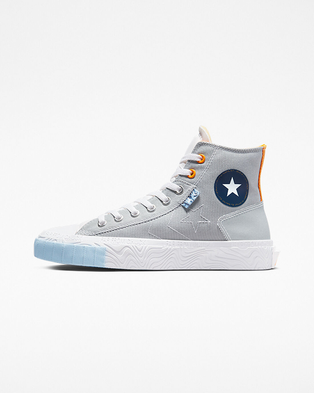 Converse Chuck Taylor Alt Star Reflective Shine Superge Moški Sive Bele Oranžne | Slovenija-98142