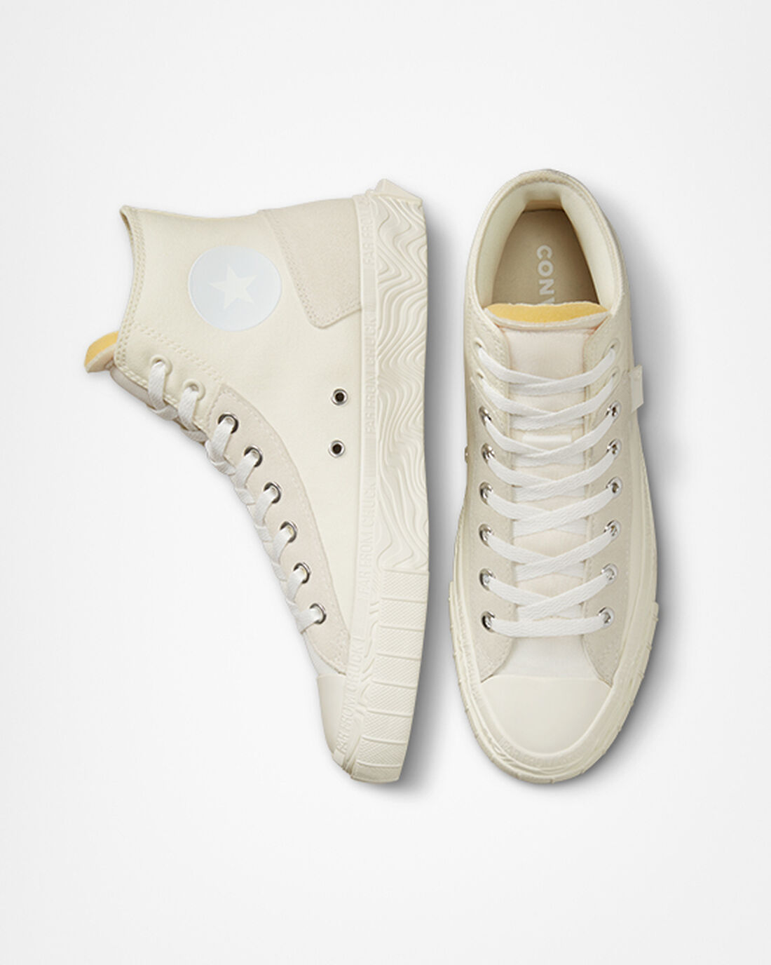 Converse Chuck Taylor Alt Star Wavy Superge Moški Bež Bele | Slovenija-78641