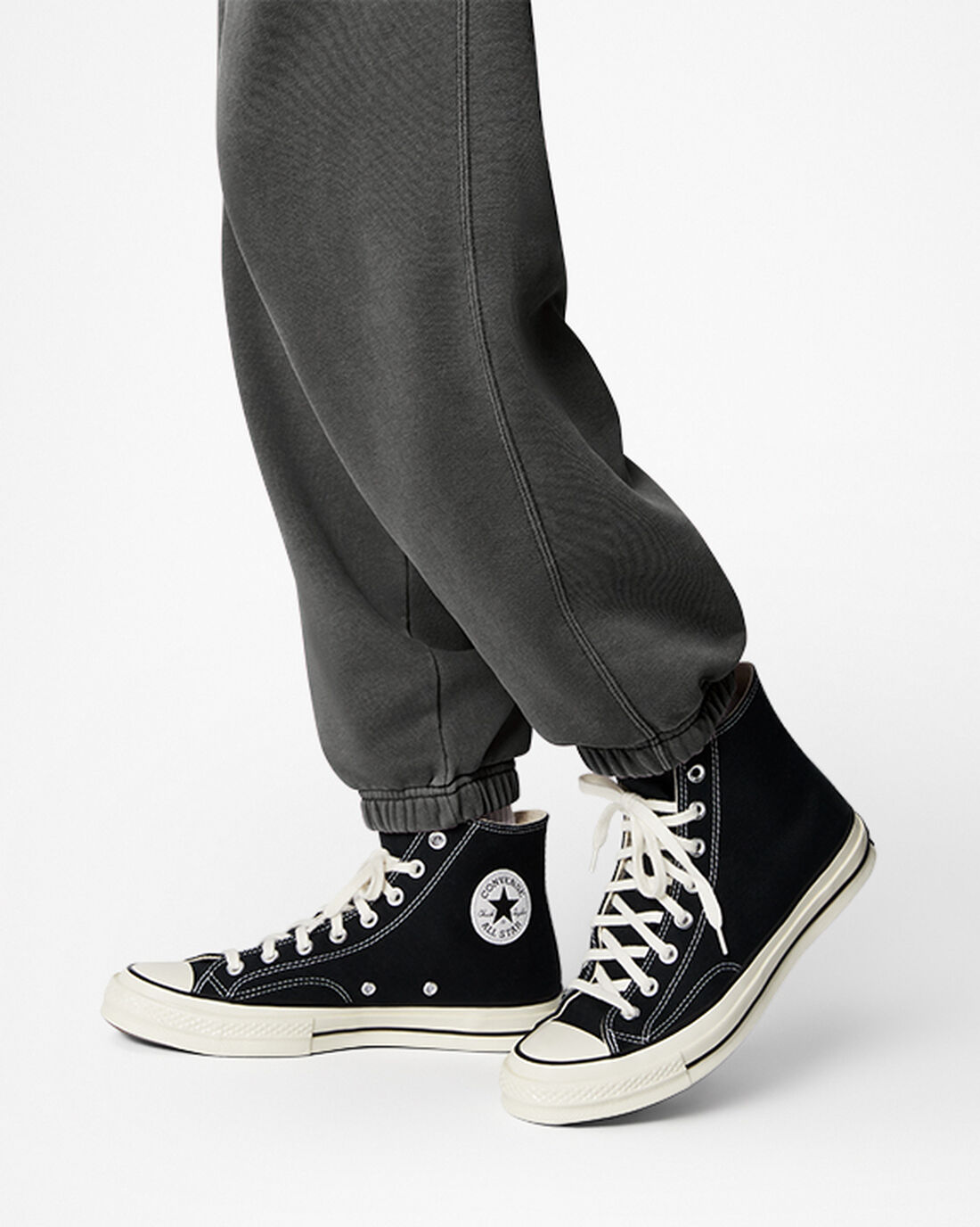 Converse Go-To Chuck Taylor Sneaker Patch Loose Fit Jogger Ženske Črne | Slovenija-36201