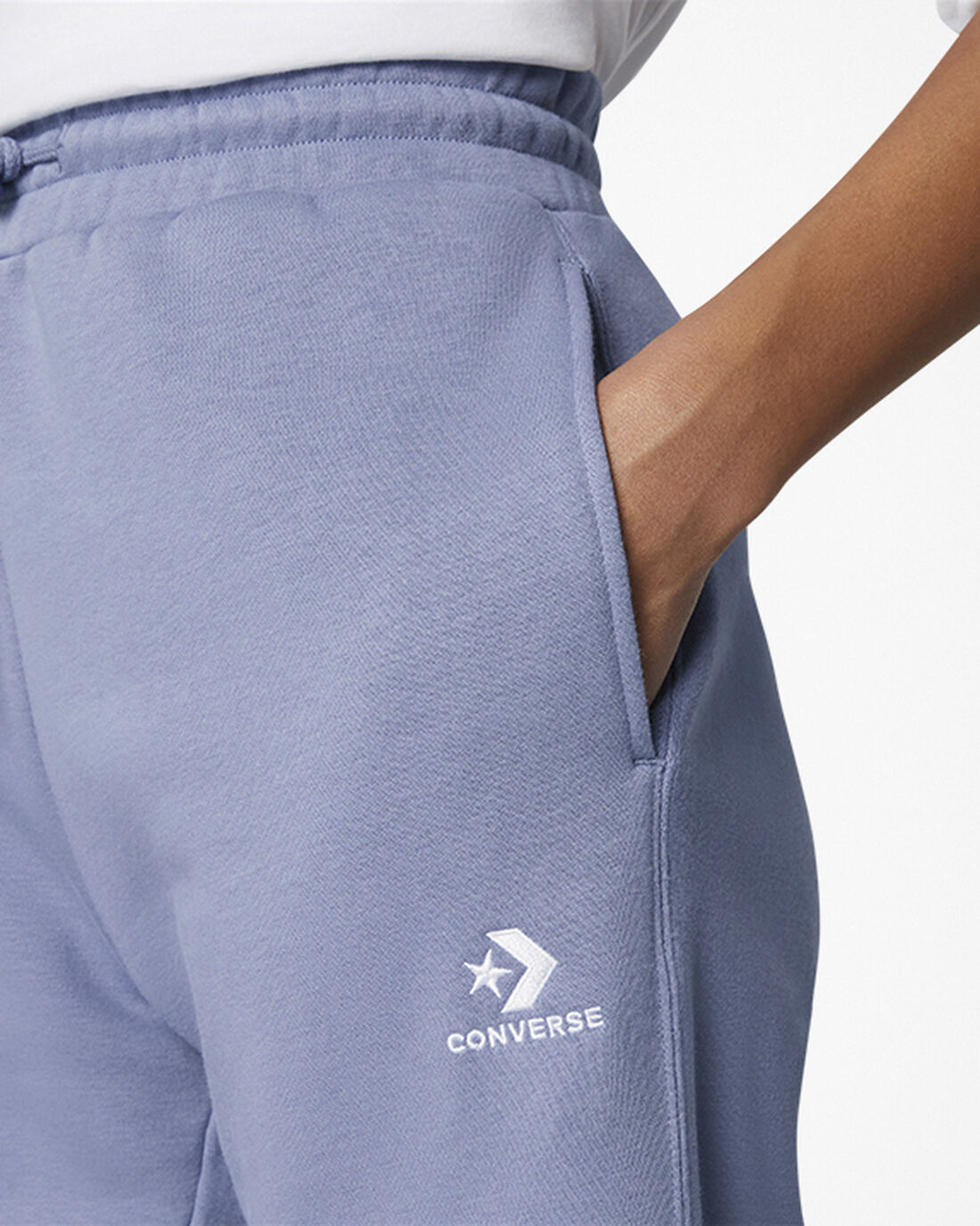 Converse Go-To Embroidered Star Chevron Standard Fit Fleece Jogger Moški Vijolične | Slovenija-68352