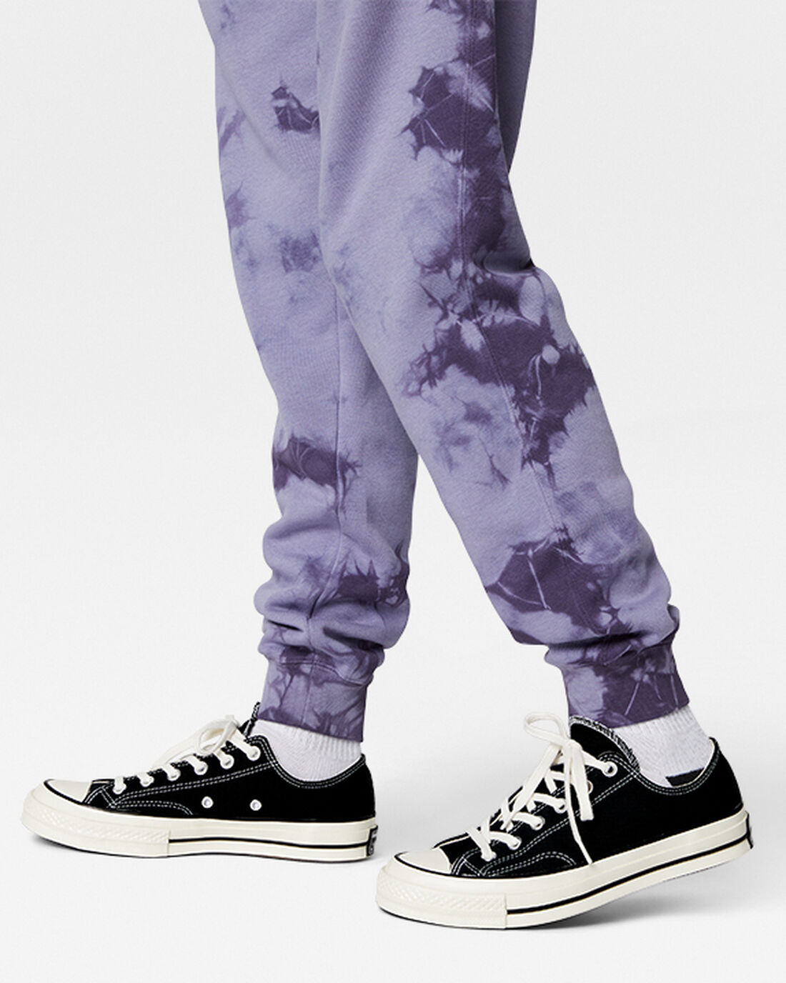 Converse Go-To Star Chevron Washed Standard Fit Jogger Moški Vijolične | Slovenija-15643