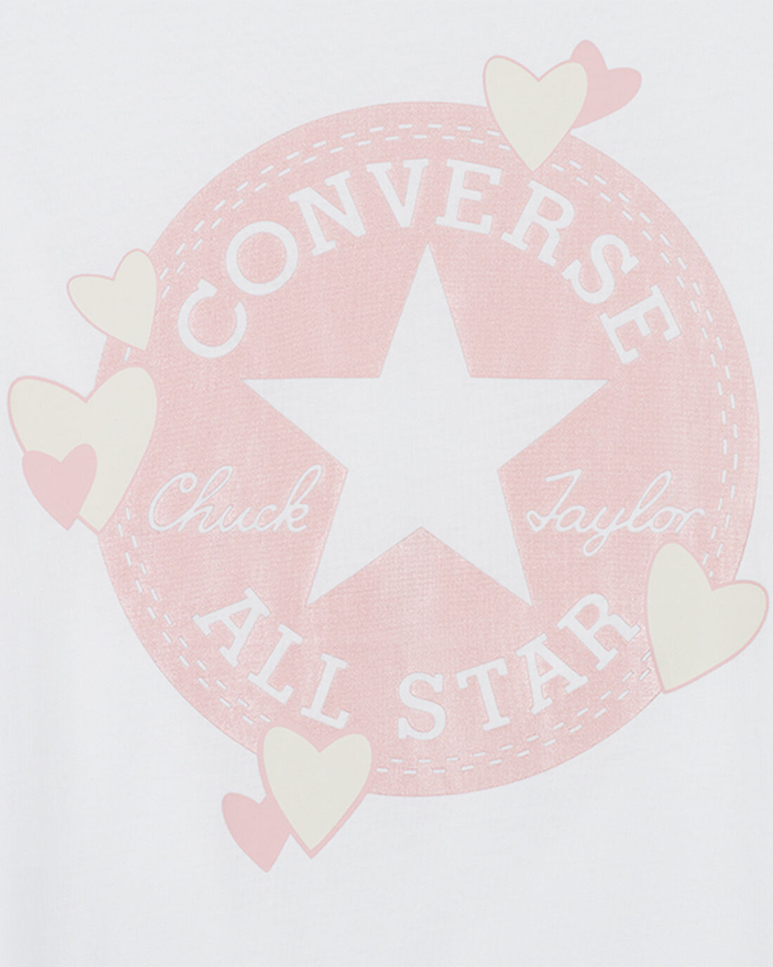 Converse Heart All Star Patch Majice Ženske Bele | Slovenija-56731