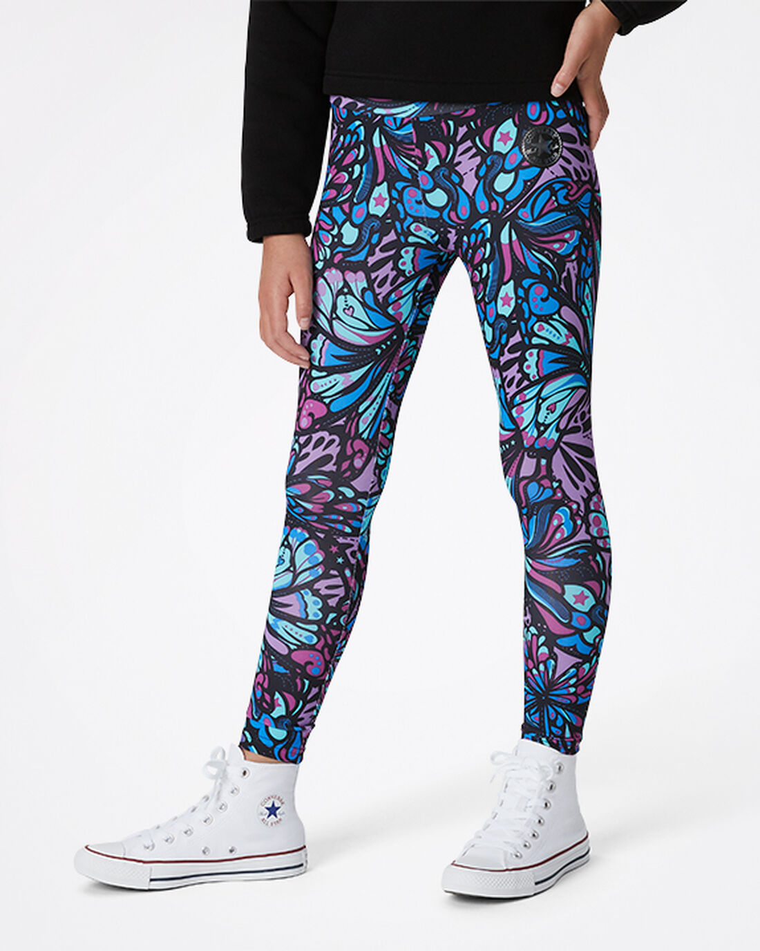 Converse High-Rise Kaleidoscope Legging Hlače Dekleta Vijolične | Slovenija-80762