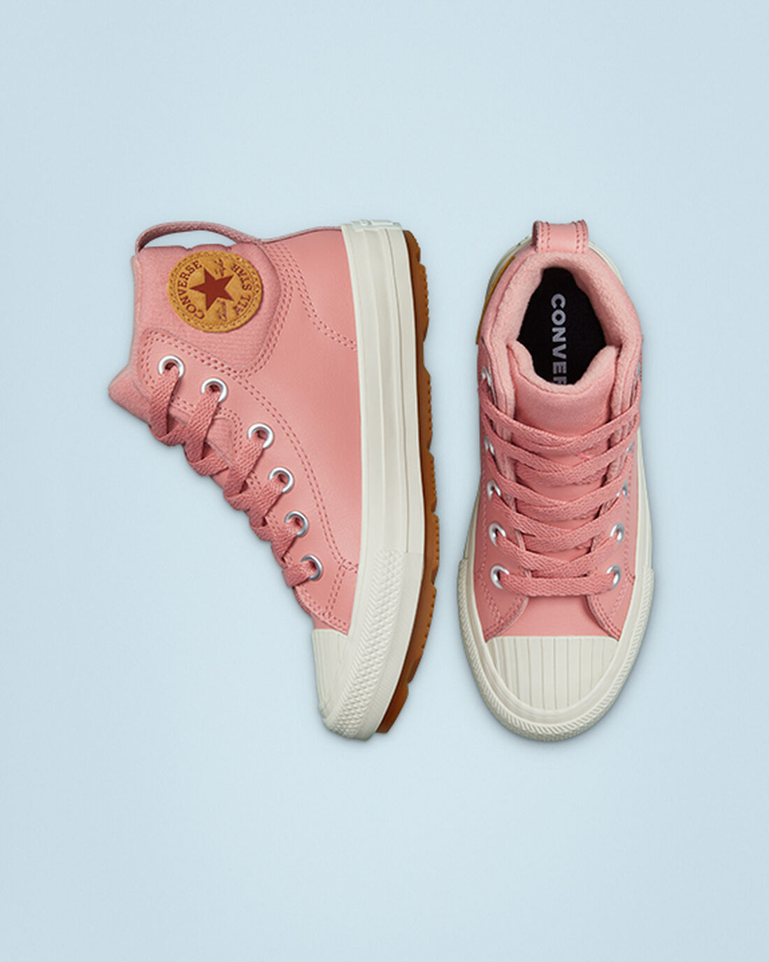 Converse Leather Chuck Taylor All Star Berkshire Boot Color Superge Fantje Roza | Slovenija-21370