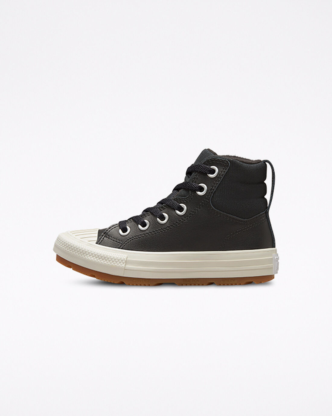 Converse Leather Chuck Taylor All Star Berkshire Boot Color Superge Dekleta Črne | Slovenija-59046