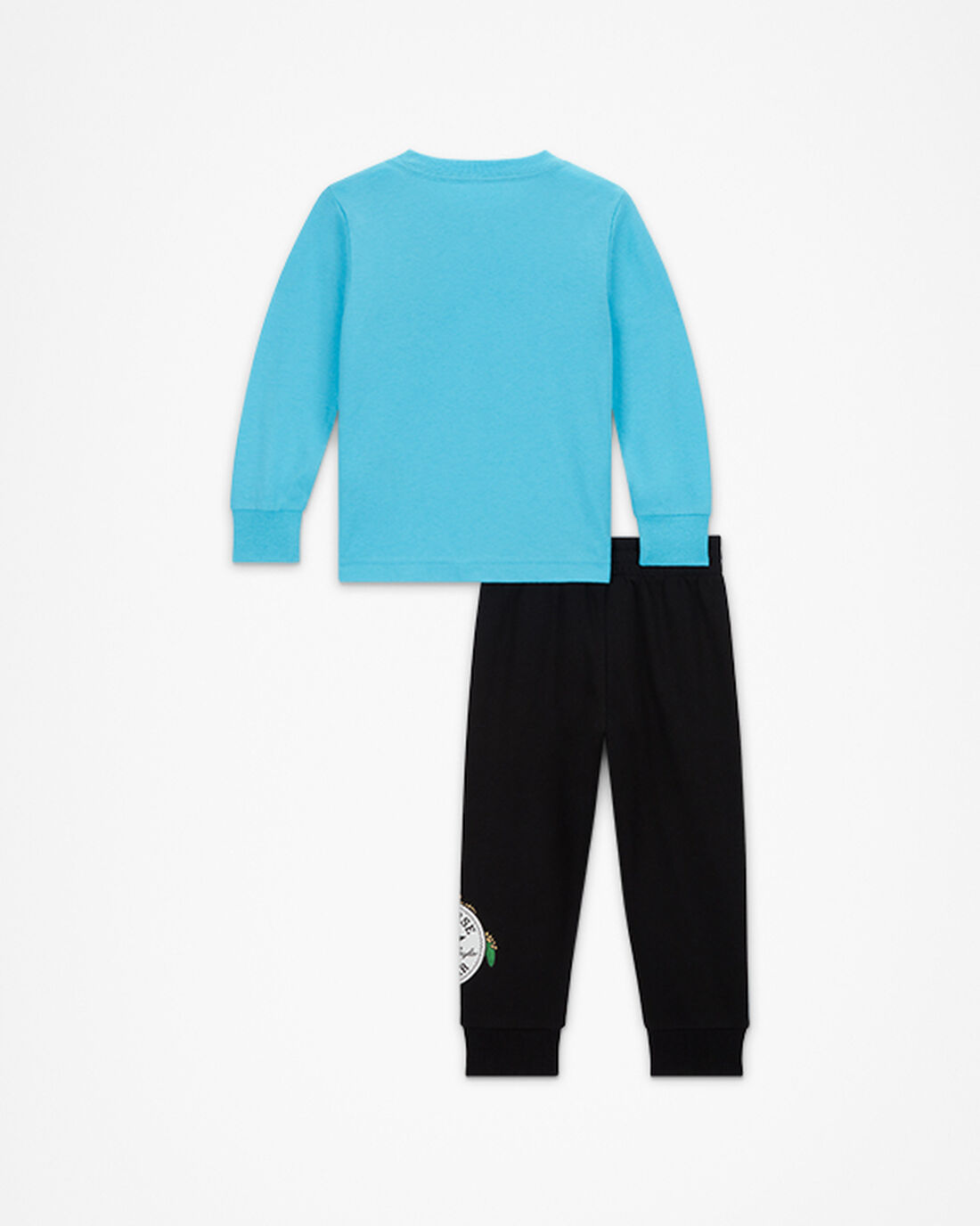 Converse Long Sleeve Dino & Jogger Sets Fantje Črne | Slovenija-82954