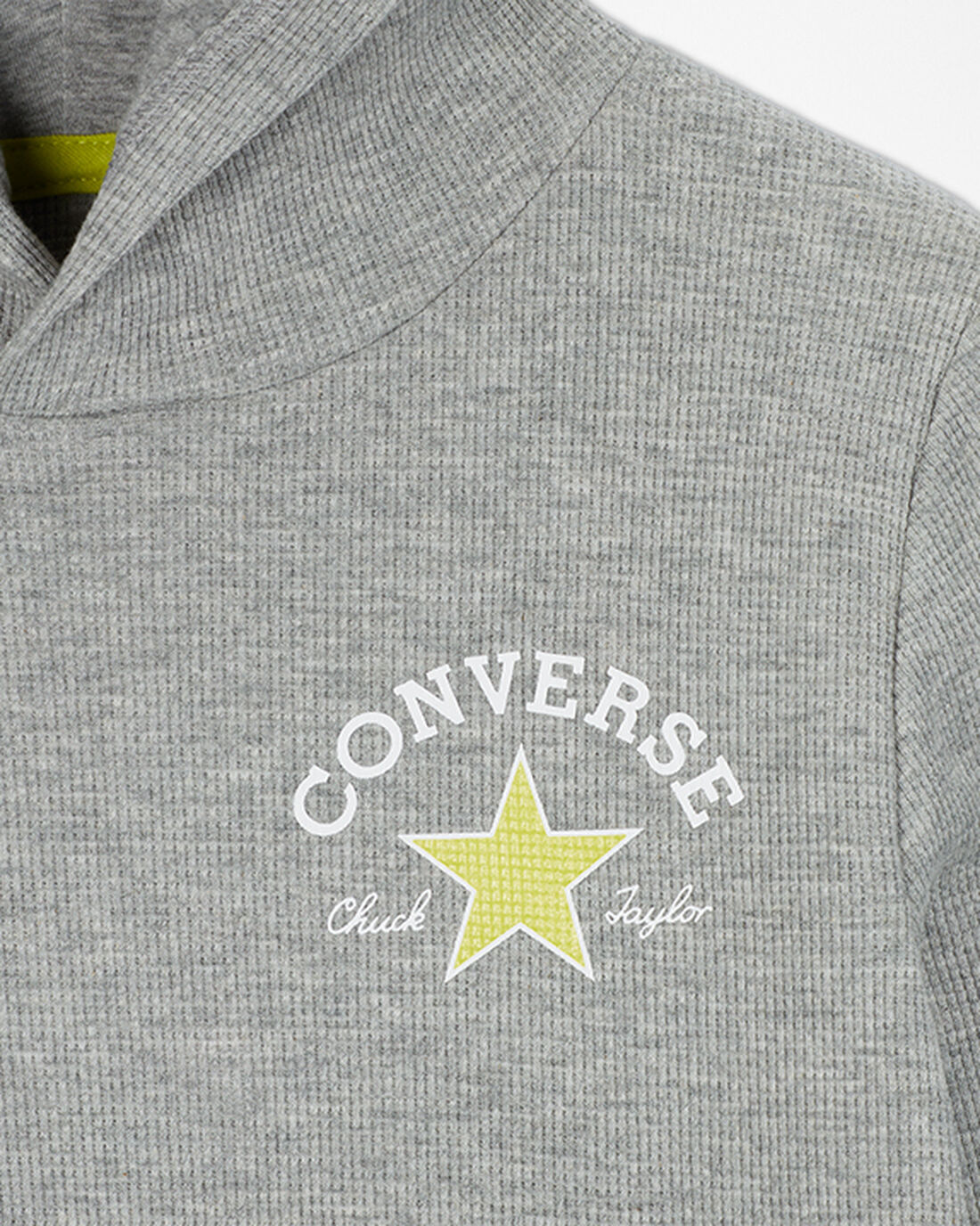 Converse Long Sleeve Waffle Puloverji s Kapuco Fantje Sive | Slovenija-07612