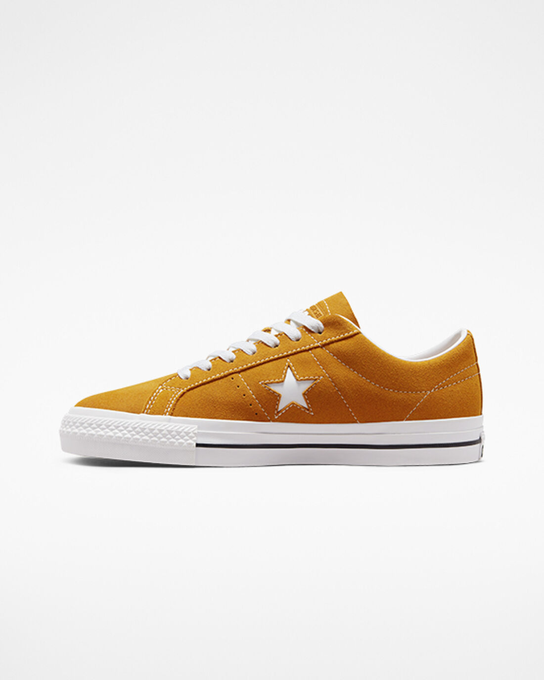 Converse One Star Pro Čevlji Skate Moški Zlate Oranžne Bele Črne | Slovenija-61924