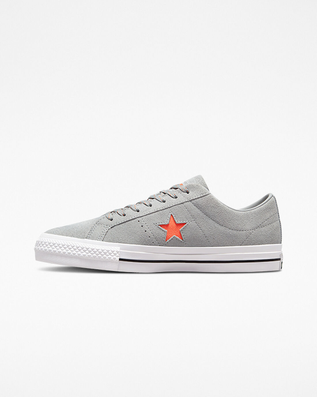 Converse One Star Pro Čevlji Skate Moški Sive Oranžne Bele | Slovenija-96514