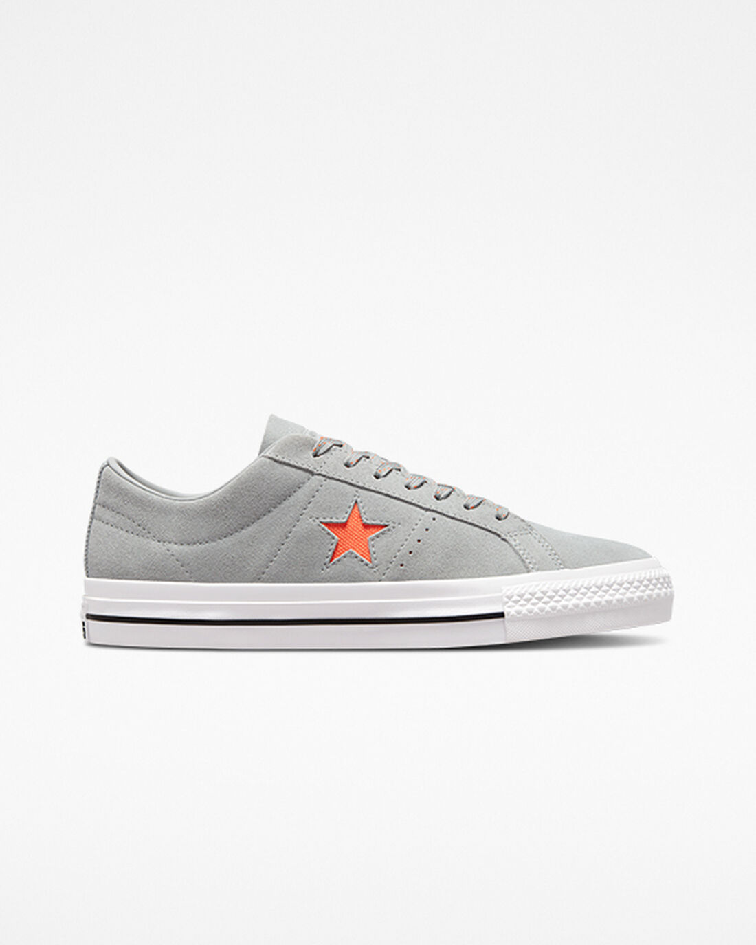 Converse One Star Pro Čevlji Skate Moški Sive Oranžne Bele | Slovenija-96514