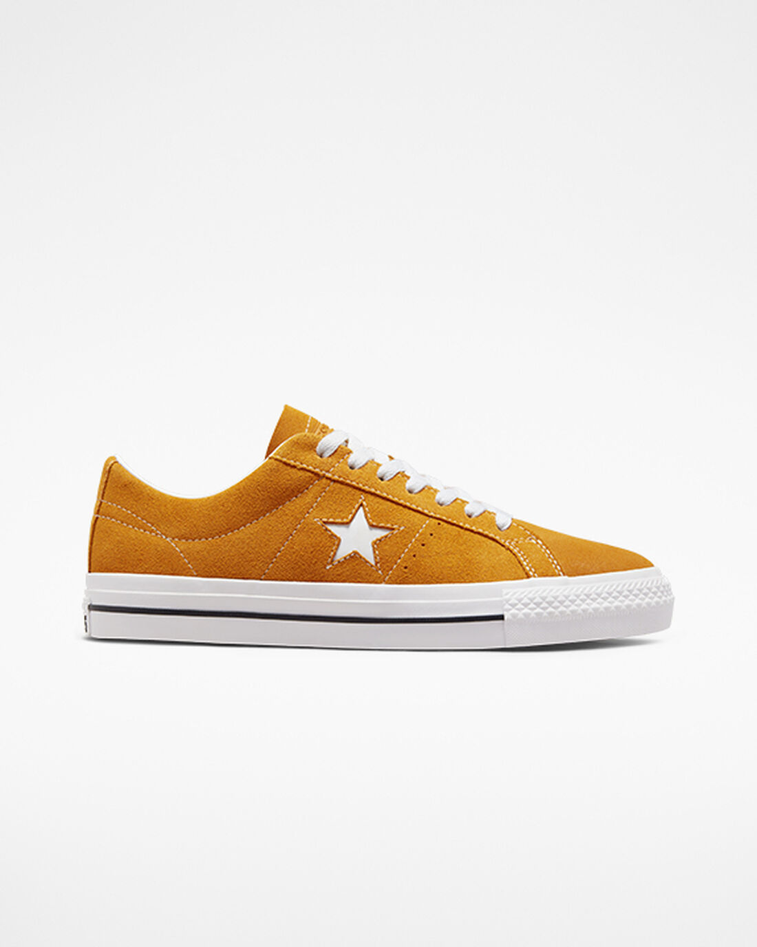 Converse One Star Pro Čevlji Skate Ženske Zlate Oranžne Bele Črne | Slovenija-40752