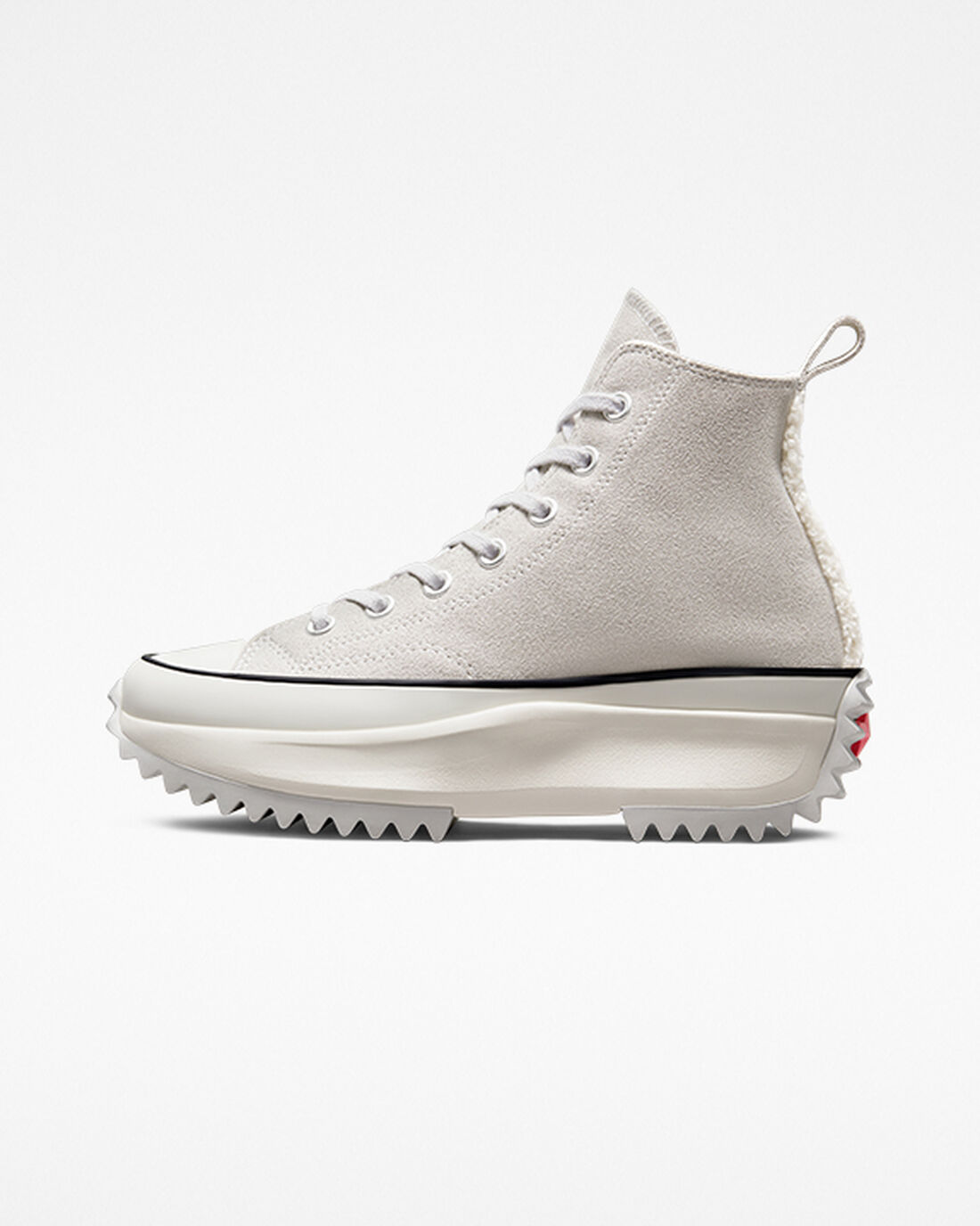 Converse Run Star Hike Sherpa Trim Superge Ženske Sive Črne | Slovenija-89234