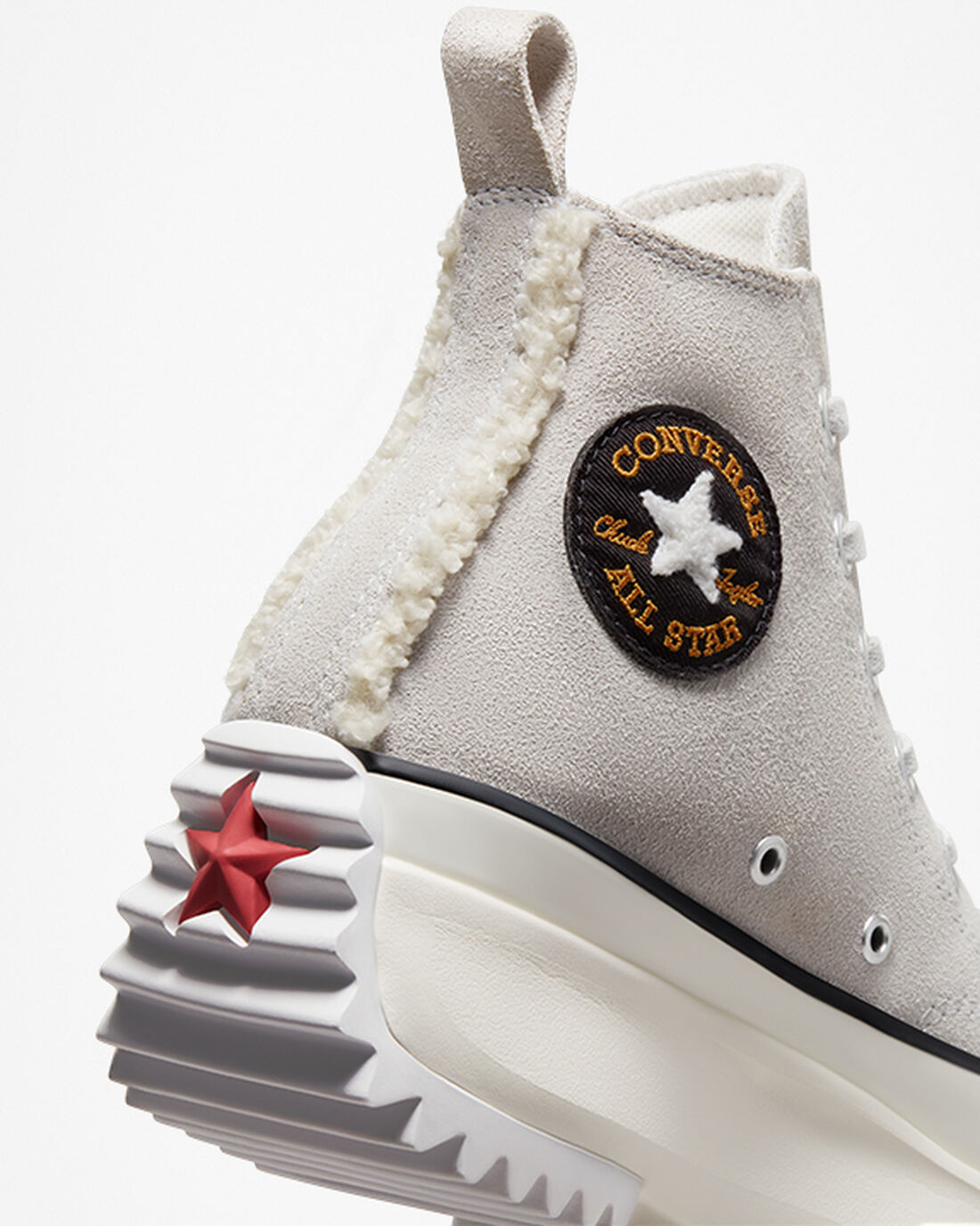 Converse Run Star Hike Sherpa Trim Superge Ženske Sive Črne | Slovenija-89234