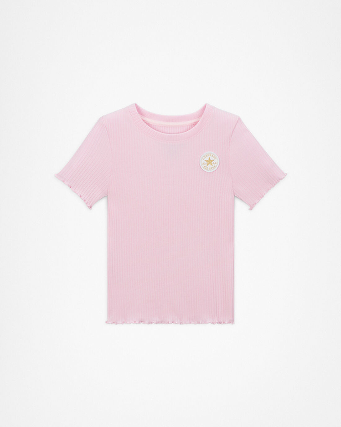 Converse Short Sleeve Rebrasta Baby Doll Majice Dekleta Roza | Slovenija-75631