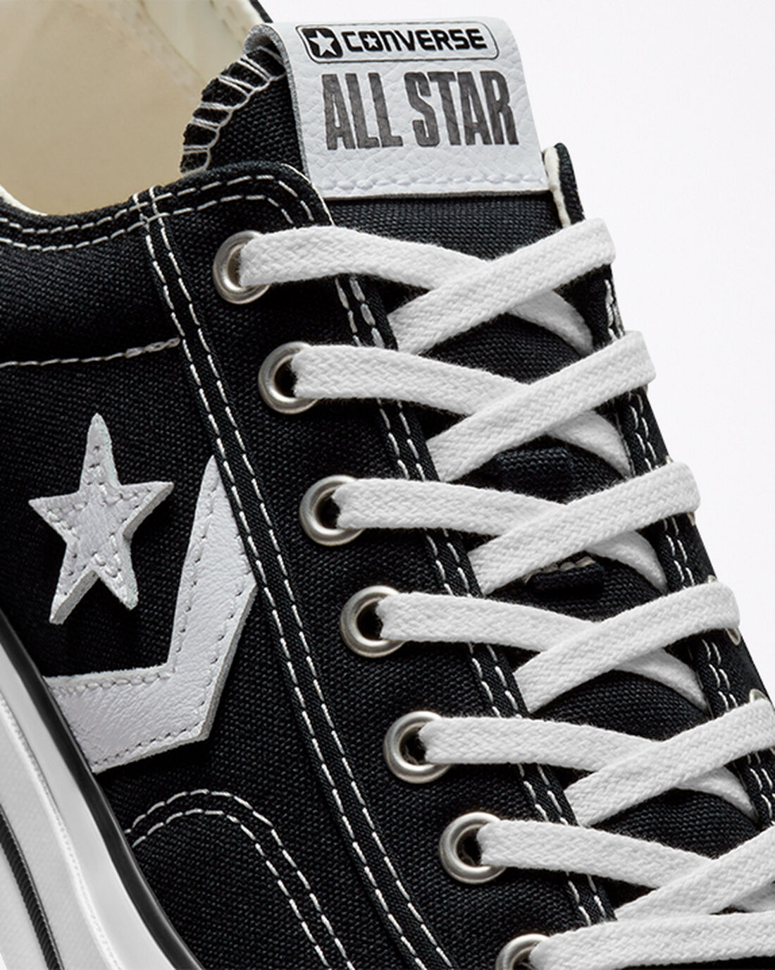 Converse Star Player 76 Superge Moški Črne Bele Črne | Slovenija-02918