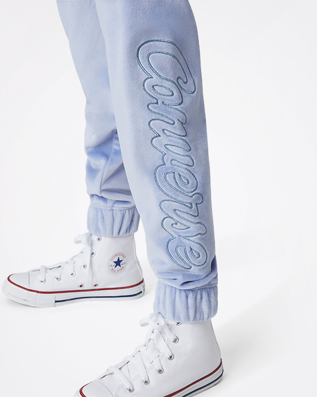 Converse Velour Jogger Hlače Dekleta Modre | Slovenija-64251