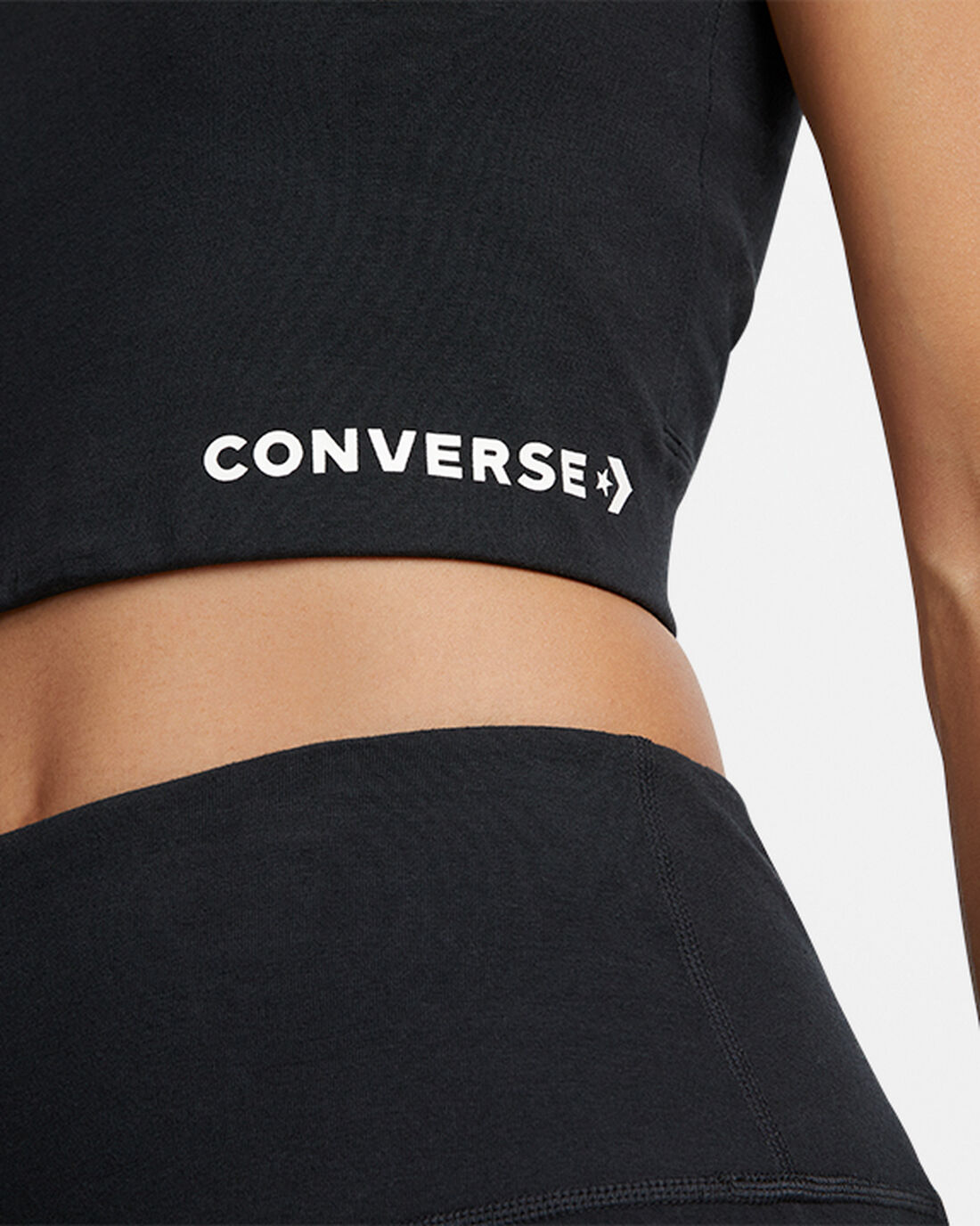 Converse Wordmark Bra Top Športni Nedrčki Ženske Črne | Slovenija-16285