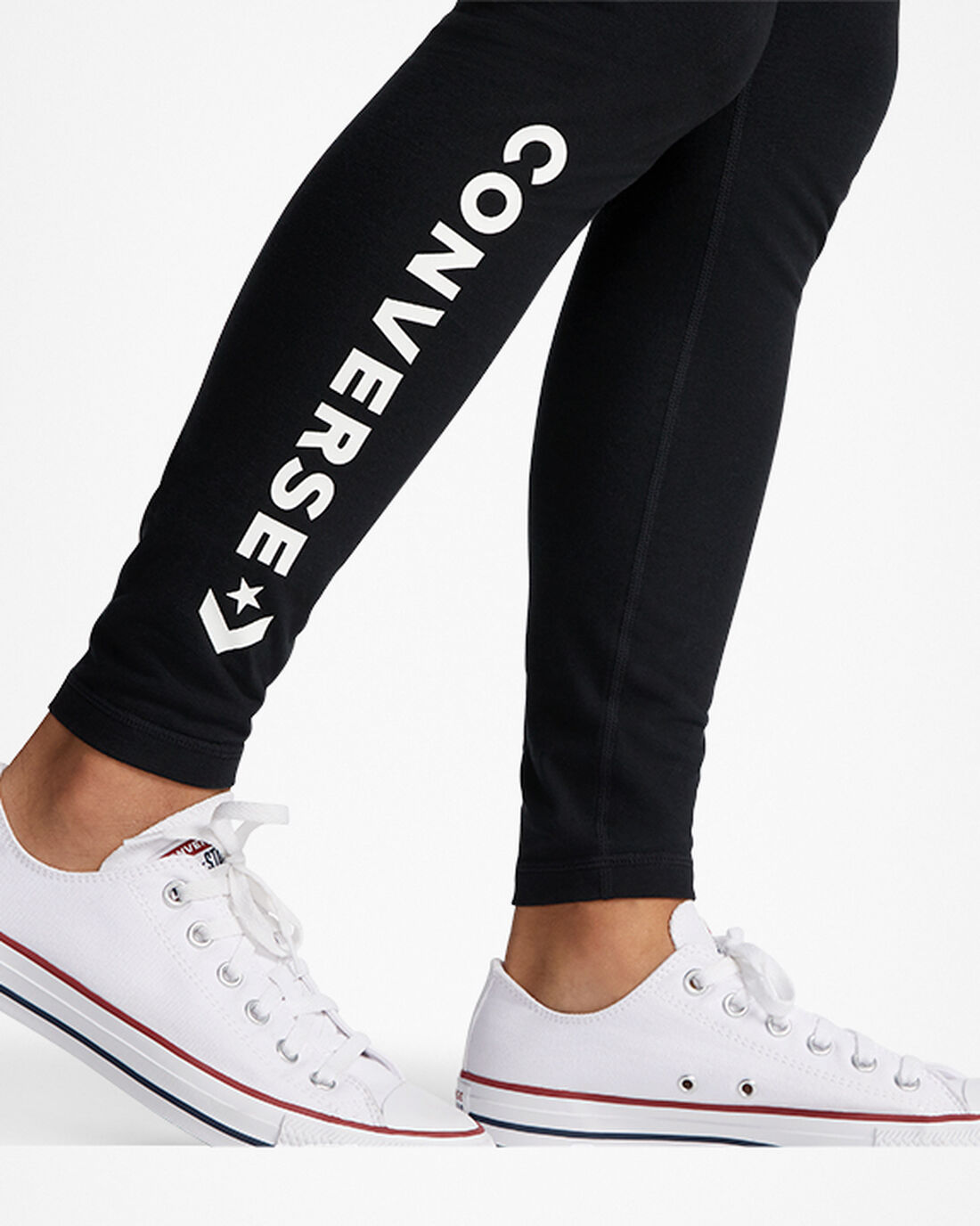 Converse Wordmark Legging Hlače Ženske Črne | Slovenija-94730