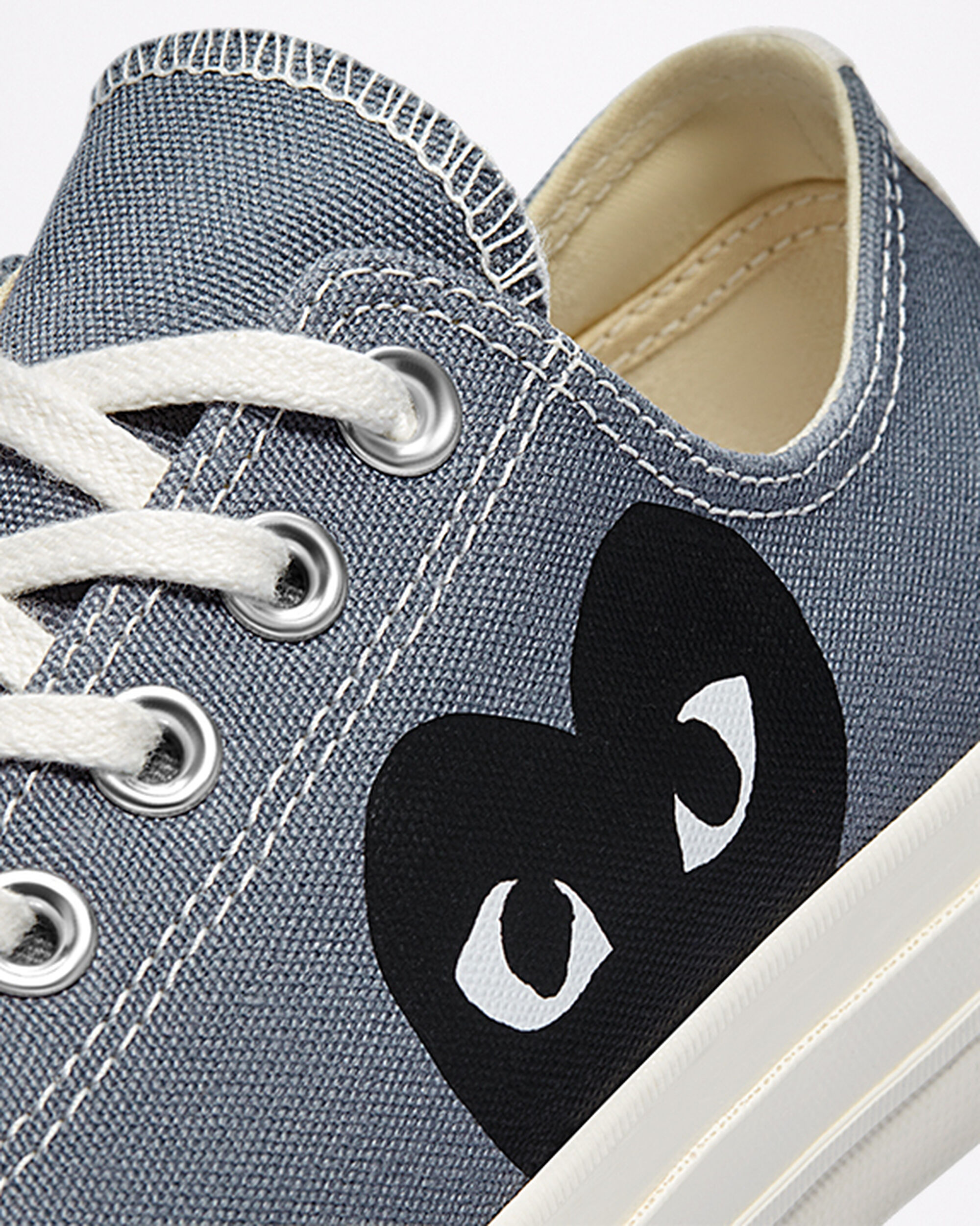 Converse x Comme des Garçons PLAY Chuck 70 Superge Moški Sive Črne | Slovenija-01347