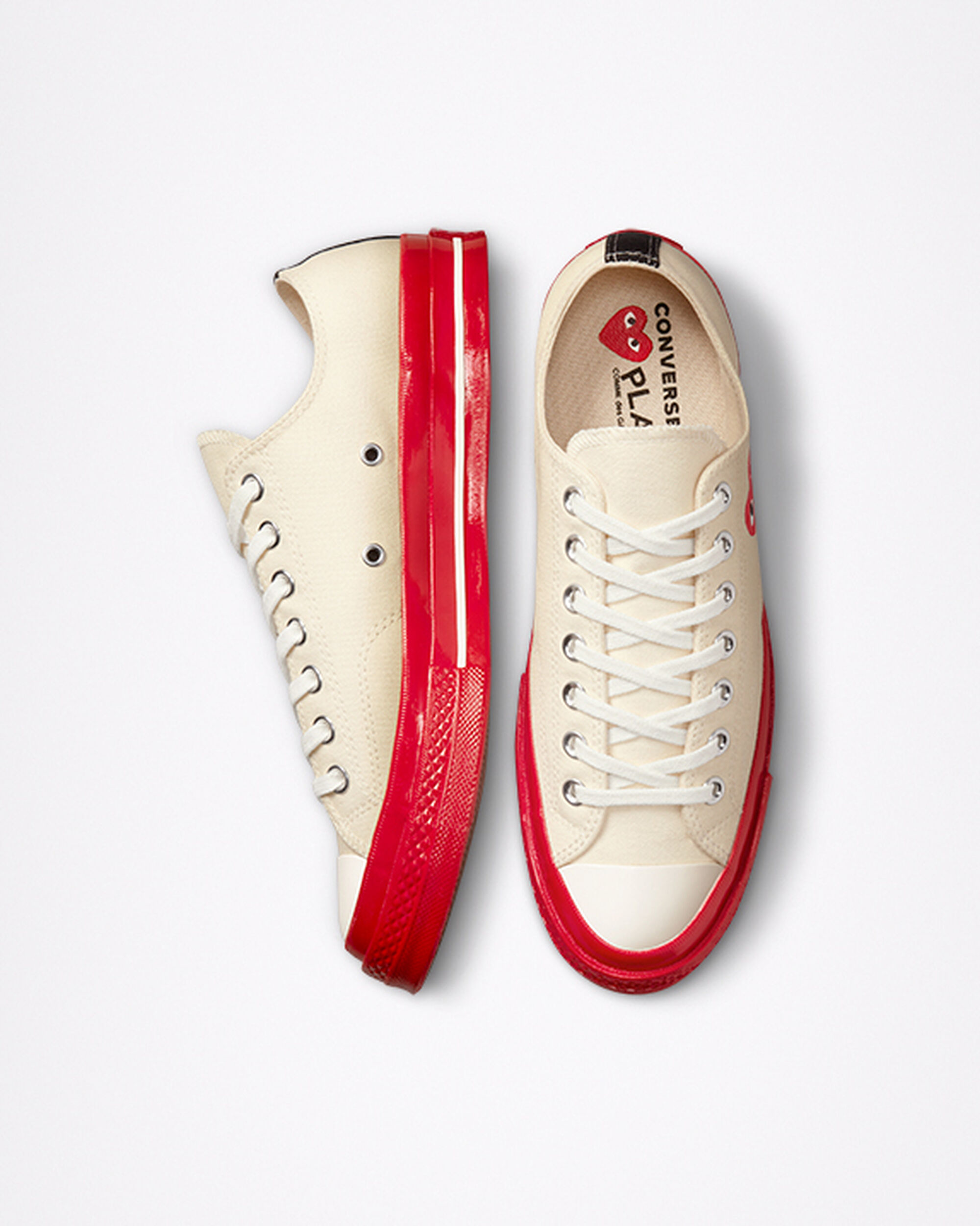 Converse x Comme des Garçons PLAY Chuck 70 Superge Ženske Rdeče | Slovenija-34560