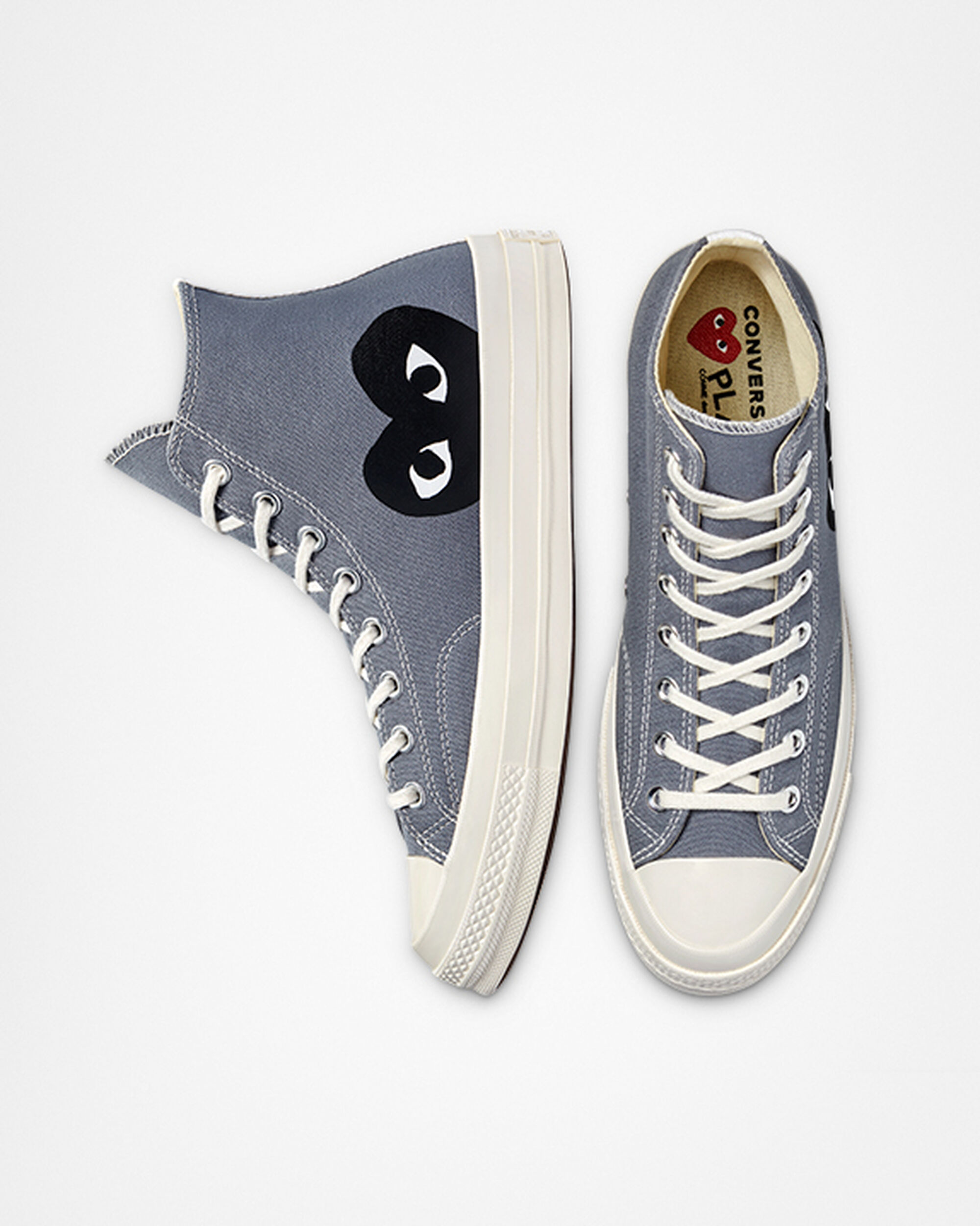 Converse x Comme des Garçons PLAY Chuck 70 Superge Moški Sive Črne | Slovenija-36189