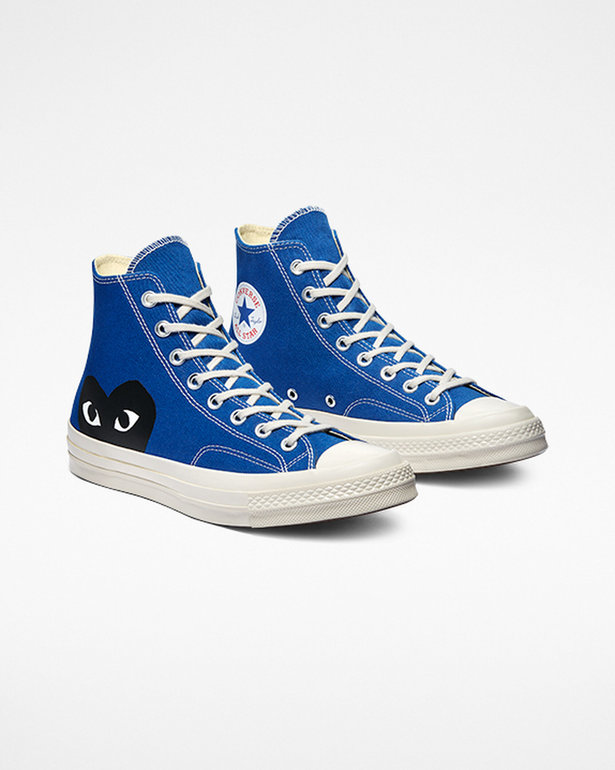 Converse x Comme des Garçons PLAY Chuck 70 Superge Ženske Modre Črne | Slovenija-41852