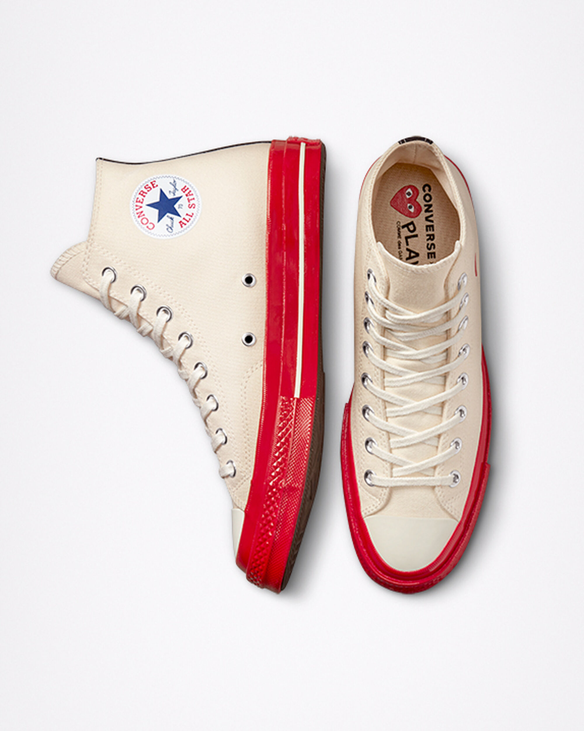 Converse x Comme des Garçons PLAY Chuck 70 Superge Ženske Rdeče | Slovenija-45730