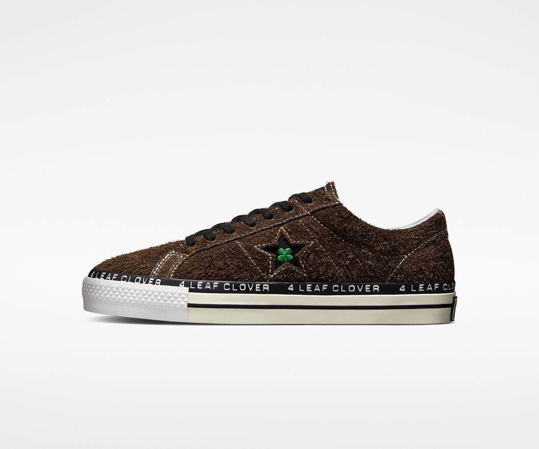 Converse x Patta Four-Leaf Clover One Star Pro Superge Moški Olivno Zelene Bele | Slovenija-76035